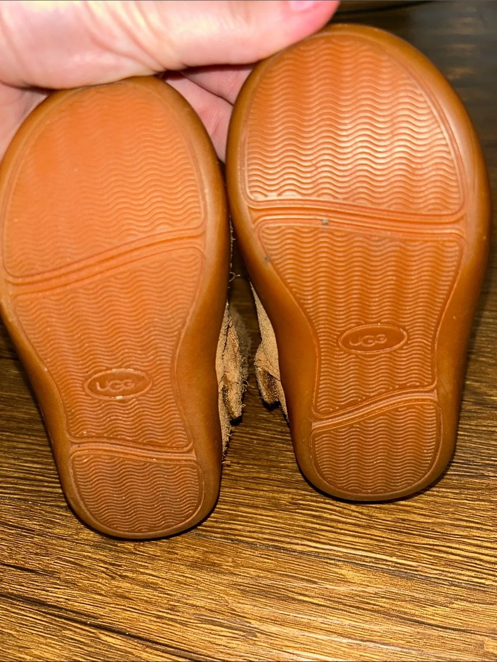 UGG Keelan I| Kids Tan Suede Shearling Boots